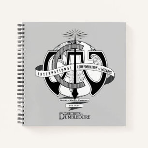 International Confederation of Wizards Logo Notitieboek