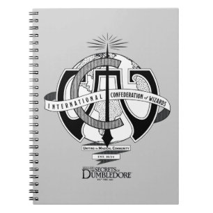International Confederation of Wizards Logo Notitieboek