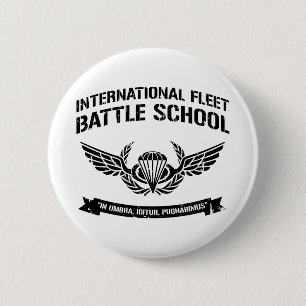 International Fleet Battle School Ender Ronde Button 5,7 Cm