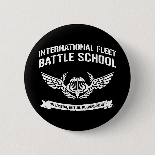 International Fleet Battle School Ender Ronde Button 5,7 Cm (Voorkant)