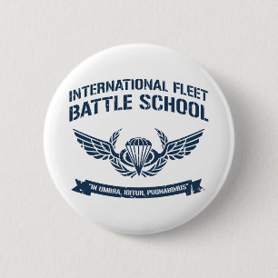 International Fleet Battle School Ender Ronde Button 5,7 Cm