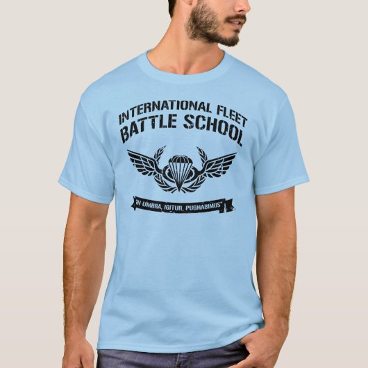 International Fleet Battle School Ender T-shirt (Voorkant)