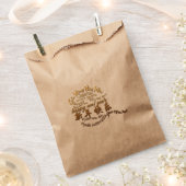 International Gold Wishes Rat New Year 2020 F Bag Bedankzakje (Geknipt)