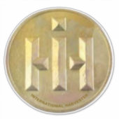 International Harvester Golden Award Logo Sticker (Voorkant)