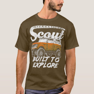 International Harvester Scout II Retro Style gebou T-shirt