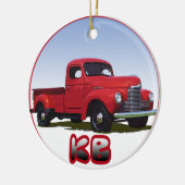 International KB Pickup Truck Ornament (Links)