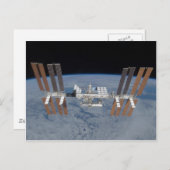 International Space Station ISS Briefkaart (Voorkant / Achterkant)