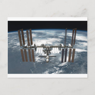 International Space Station ISS, Endeavor 2011 Briefkaart