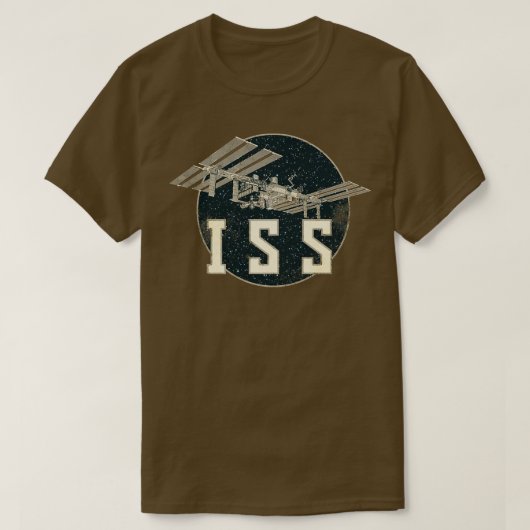 International Space Station ISS T-shirt (Design voorkant)