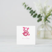 , International Women’s Day Vierkante Visitekaartje (Staand voorkant)