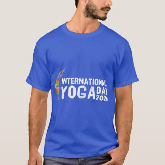 International yoga day 2020 gift vintage t-shirt