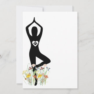 International yoga day 2022 notepad feestdagenkaart