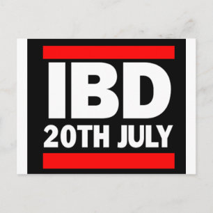 Internationale Boombox Dag - 20 juli Briefkaart