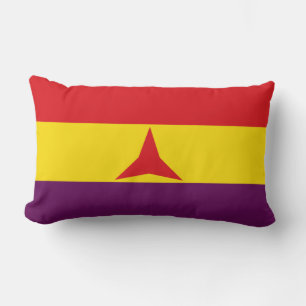 Internationale brigades vlag (Spaanse burgeroorlog Kussen