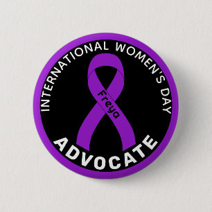 Internationale Button voor de Internationale Vrouw