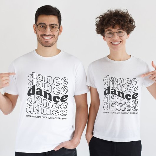 Internationale Choreografendag T-shirt