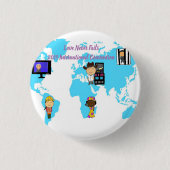 Internationale Conventie van juni 2019 Ronde Button 3,2 Cm (Voorkant)