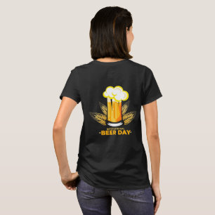 Internationale dag van de brouwen t-shirt
