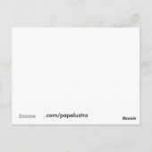 Internationale dag van de duivel briefkaart (Achterkant)