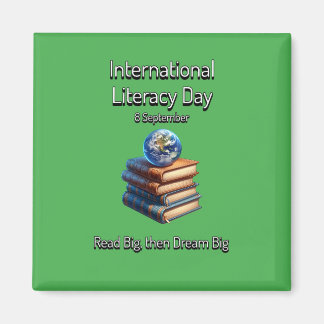 Internationale Dag van de Geletterdheid. Droom gro Magneet