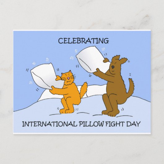 Internationale dag van de pilotenstrijd op 2 april briefkaart (Voorkant)