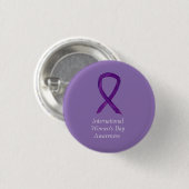 Internationale dag van de vrouw - Aangepaste spell Ronde Button 3,2 Cm (Voorkant /achterkant)