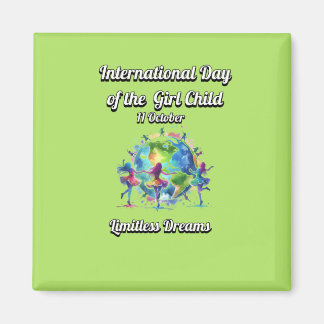 Internationale dag van het meisje. Onbegrensde dro Magneet