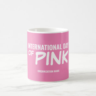 Internationale dag van roze Koffiemok