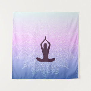 Internationale dag van Yoga 21 juni Wandkleed
