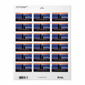 Internationale Dochterdag Etiket (Full Sheet)