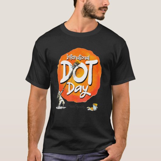 Internationale Dot Day 2022 Happy Dot Day T-shirt (Voorkant)