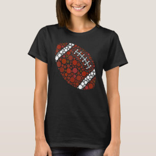 Internationale Dot Day Football jongens meisjes T-shirt