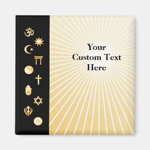 Internationale geloofsovertuigingen magneet