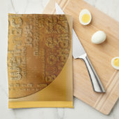 Internationale groet Weihnachten Navidad K handdoe Theedoek (Quarter Fold)