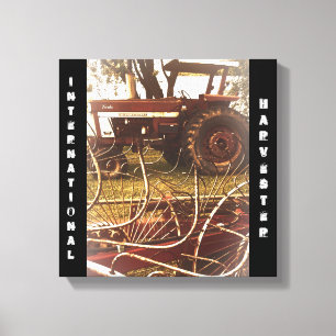 Internationale Harvester Canvas Afdruk