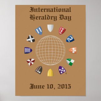 Internationale Heraldry Dag 2015 Poster