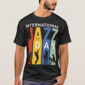 Internationale Jazz Dag T-shirt (Voorkant)