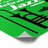 Internationale jazzdag 30 april poster (Hoek)