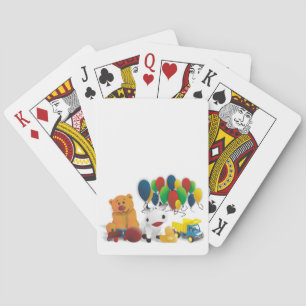 Internationale kinderdag pokerkaarten