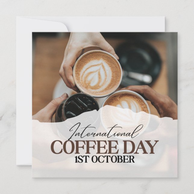 Internationale Koffiedag+ (Voorkant)
