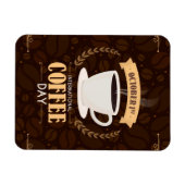 Internationale Koffiedag+ Magneet (Horizontaal)