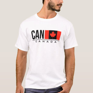 Internationale landencode van Canada voor de vlag  T-shirt