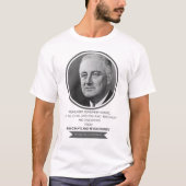 Internationale Migrantendag - FDR-offertes T-shirt (Voorkant)