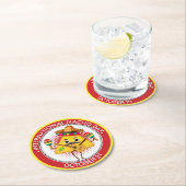 Internationale Nacho-dag Ronde Kartonnen Onderzetter (Insitu)