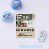 INTERNATIONALE ontwerper VOOR BEWERKING EN DECORAT Flyer (Enkel)