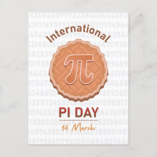 internationale pi-dag briefkaart