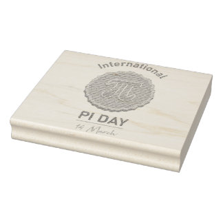 internationale pi-dag 	rubberstempel
