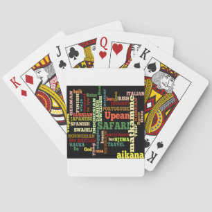 Internationale Reiswensen Pokerkaarten