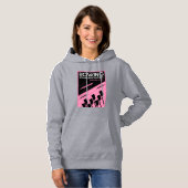 Internationale roeien voor vrouwen hoodie (Voorkant volledig)