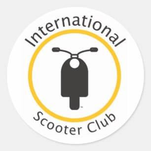 Internationale Scooter Club Sticker